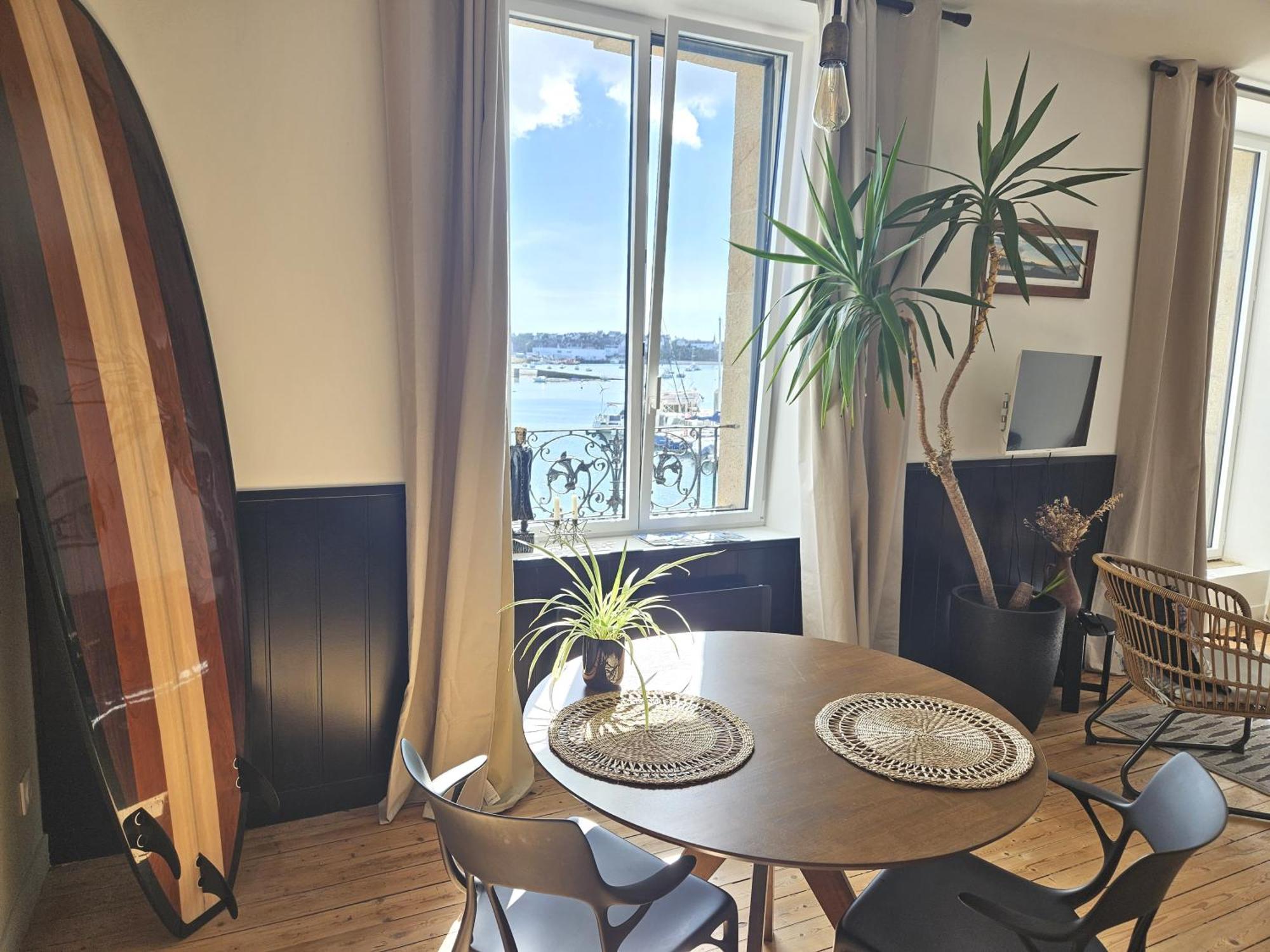 Anatoline Audierne Appart'Hotel Vue Mer - Sea & Harbor Stay Luaran gambar