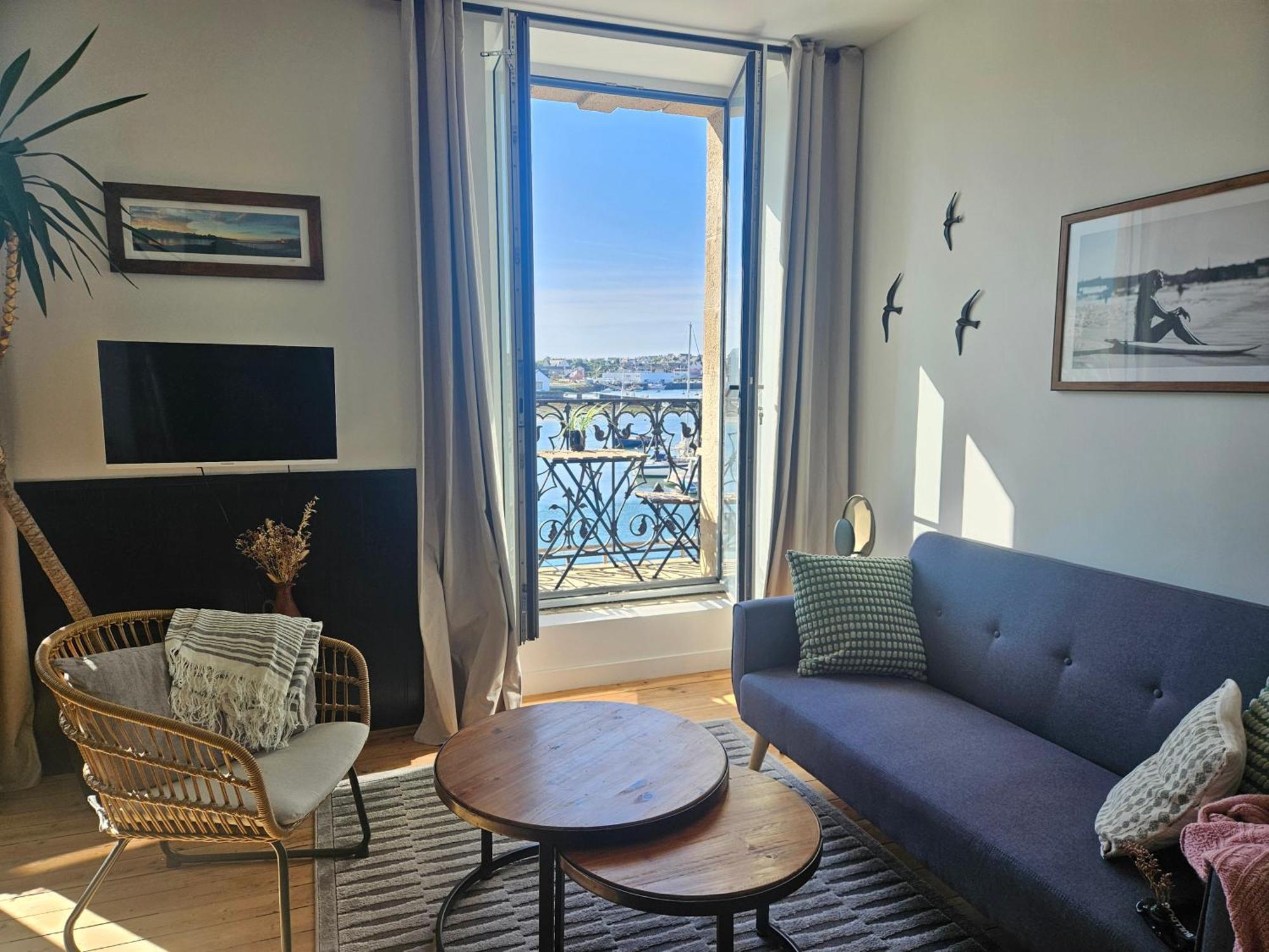 Anatoline Audierne Appart'Hotel Vue Mer - Sea & Harbor Stay Luaran gambar